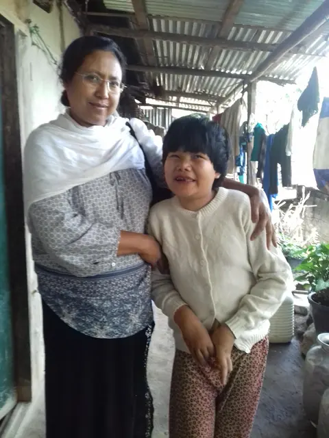 Young girl with Intellectual Disability (ID) (2017)