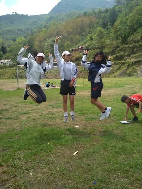 Random moments of students during Sports Week 2019