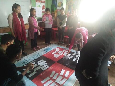 Key teachers Ms. Adaphro Pfozhe and Ms. Visienuo Chusi conducted training session on ‘Inclusive Day’ at Cherry Blossoms School, Kohima. Key teachers Ms. Adaphro Pfozhe and Ms. Visienuo Chusi conducted training session on ‘Inclusive Day’ at Cherry Blossoms School, Kohima.