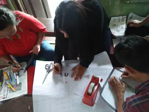 Activity on Lesson plan (Making TLM)