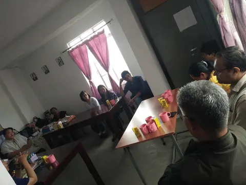 Key teachers Ms. Adaphro Pfozhe and Ms. Visienuo Chusi conducted training session on ‘Inclusive Day’ at Cherry Blossoms School, Kohima.