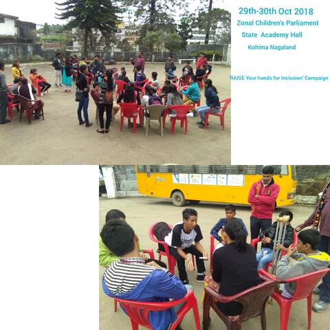 Children Parliament session - 'RAISE Your Hands for Inclusion' Campaign(OCT 29TH - OCT 30TH, 2018) - ZONAL MEET ON INCLUSIVE CHILDREN PARLIAMENT Children Parliament session - 'RAISE Your Hands for Inclusion' Campaign(OCT 29TH - OCT 30TH, 2018) - ZONAL MEET ON INCLUSIVE CHILDREN PARLIAMENT