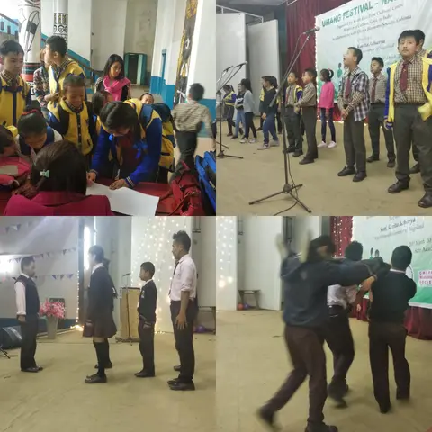 Participating schools with their performances during Umang Festival