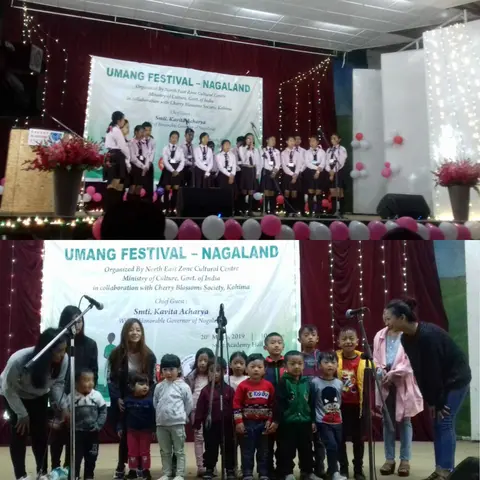 Participating schools with their performances during Umang Festival