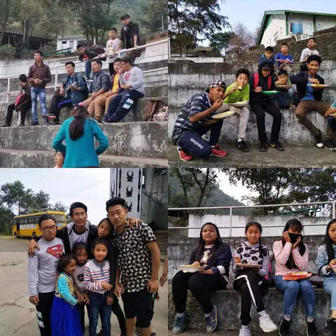 1. Students & staff enjoying together at Kisama ground during school picnic on Nov 1st 2018.