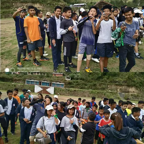 collage on Sports Week 2019