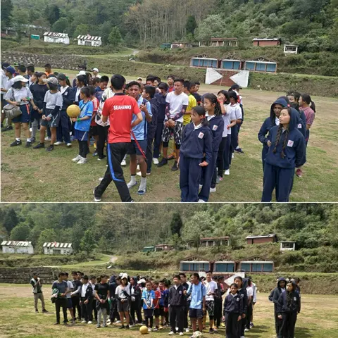 collage on Sports Week 2019