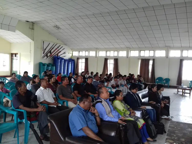 CBS Awareness with Kohima Village Council Members